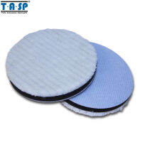 TASP 2Pcs 5 "125Mm Twisted Wool Polishing Buffing Pads For Car Glass Polishing Power เครื่องมือ Accessories