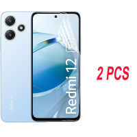 2ชิ้นสำหรับ Xiaomi Redmi 12 12 C 12C 10 C 10C A1 A2บวก A2plus + A2 + RedmiA2 + Redmi12 4G 5G 2023แบบนิ่มไฮโดรเจลฟิล์มกันรอยด้านหน้าปกป้องหน้าจอ Paperlike ฟิล์มป้องกัน