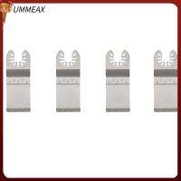 UMMEAX 4pcs เพชรประดับเพชร ใบเลื่อยเพชรอเนกประสงค์ เหล็กไร้สนิม เงินสีเงิน อุปกรณ์เสริมหัวเครื่องมือไฟฟ้า แบบพกพาได้ ใบมีดเครื่องมือสั่นสำหรับงานไม้ คนงานงานประดิษฐ์