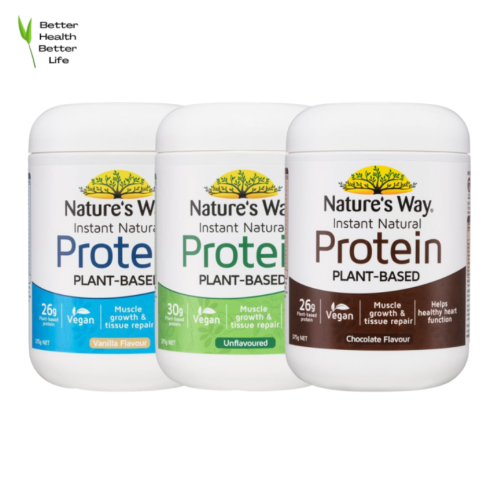 Nature's Way Instant Natural Protein Powder Vanilla / Natural