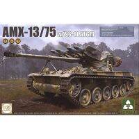 TAKOM โมเดลประกอบ1/35รถถังฝรั่งเศส AXM - 13/75 W/SS-11 2038ของเล่นแบบชุดสะสมประกอบที่ได้รับการฟื้นฟูสูง