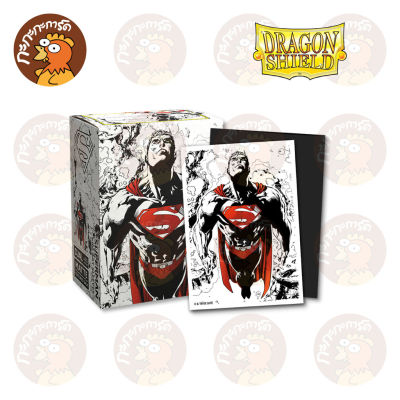 Dragon Shield - Superman - Dual Matte Art Sleeves ซองใส่การ์ด 100 ซอง ลิขสิทธิ์แท้ 100% (Standard Size)