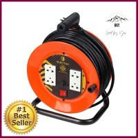 ล้อเก็บสายไฟ 4 ช่อง ELECTON EN1-M31530 3500 วัตต์ 30 เมตร ส้มEXTENSION CORD REEL ELECTON EN1-M31530 3500W 30M ORANGE **พลาดไม่ได้แล้วจ้ะแม่**