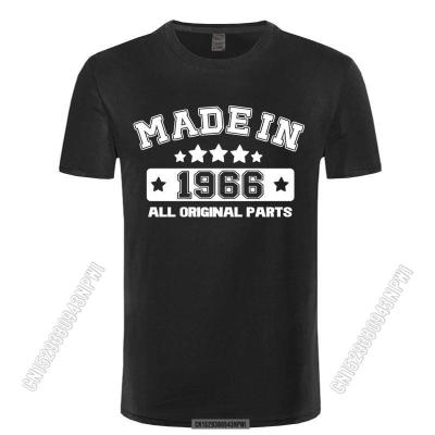 2022 Tee 2022 Tee Fashion Made In 1966 T Shirts Men Cotton Funny Crew Neck Birthday Gift T-Shirt Tops Tee Cool Mans Tshirt