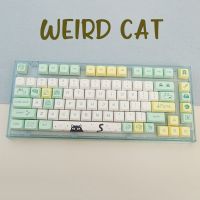 ~ weird cat keycaps XDA profile Dye-Sublimation PBT keycap 131keys