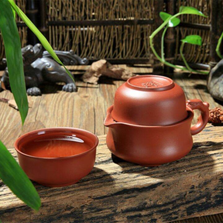 ceramics-black-tea-set-1-pot-2-cups-travel-teapot-elegant-gaiwan-tea-pot-kettle-kung-fu-teaset-portable-home-camping-travel-cup