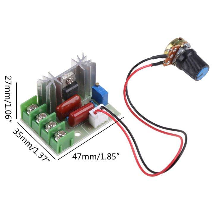 led-dimmers-220v-2000w-thyristor-ตัวควบคุมแรงดันไฟฟ้า-thermostats-สำหรับ-dc-motor-speed-controller-พร้อมปุ่มควบคุมภายนอก