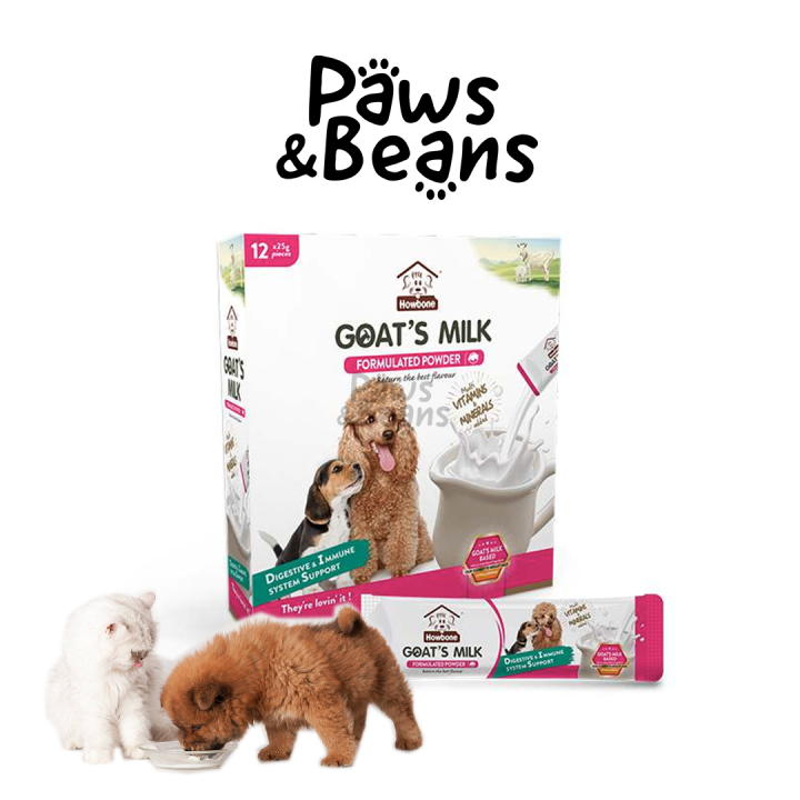 Howbone Goat's Milk Pet Milk Substitute For Cats and Dogs 25g Dog Milk