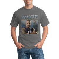 Birthday Present Derek Morgan Criminal Minds Vintage Retro 80_S Disco Night Breathable Cotton Printed Tshirts