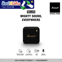 [New Arrival] MARSHALL WILLEN BLACK AND BRASS - Free shipping + 1 Year Warranty (Bluetooth speaker, Portable speaker, Marshall speaker, Wireless speaker)