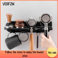 VERFZM SHOP 51/54/58มม. ชั้นเก็บชุดกาแฟ ติดผนังแบบติดผนัง มัลติฟังก์ชั่ ที่ใส่ตัวกรองอากาศ ทนทานต่อการใช้งาน Puching Free อุปกรณ์จัดระเบียบเครื่องชงกาแฟ ร้านกาแฟในร้านค้า