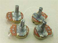 ในประเทศ24ประเภท B10K B100K B250K B500K Single Potentiometer Handle ความยาว20มม.