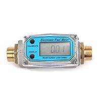 3/4 "BSP ชายดิจิตอลสำหรับกังหัน F Lowmeter จอแสดงผล LCD ก๊าซน้ำมันเชื้อเพลิง F Lowmeter วัดตาย Sel น้ำมันก๊าดเบนซิน