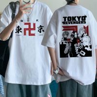 [S-5XL] อะนิเมะญี่ปุ่นยอดนิยม Tokyo Revengers Mikey Draken เสื้อยืดผู้ชาย Manga เสื้อยืดชาย ไม่จำกัดเพศขนาดใหญ่แขนสั้นS-5XL