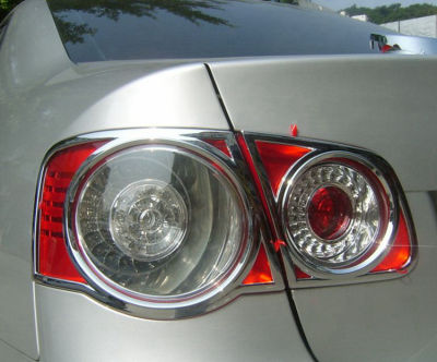 แถบกรอบไฟไฟท้ายตัดฝาครอบไฟหลังโครเมี่ยมรถ Eosuns สำหรับโฟล์คสวาเก้นซากิตาร์2006-2011 87Tixgportz อะไหล่รถยนต์