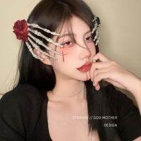 Dark Halloween headdress female costume horror decoration cute funny funny skull Christmas hairpin ornaments