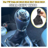 5ความเร็ว M เกียร์ Shift Knob Lever Stick Gaiter Boot สำหรับ VW Polo 6C 2015 2016 2017 2018 2019