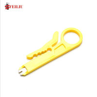 FEILIU Networks Cable Crimping Plier Multifunctional Non-slip Wire Cutter Professional Wire Stripping Cutter