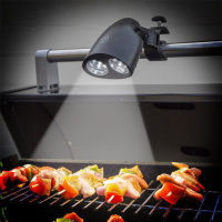 Behogar Behokic Portable Bright LED Lights BBQ Grill Light with Handle Mount Clip for Barbecue Grilling Outdoor Accessory