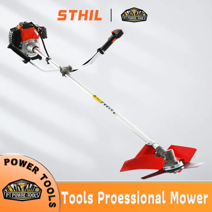 ♩STHIL Grass Trimmer 4 Stroke Brush cutter Tiller attachment with Big ...