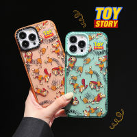 CASE.TIFY Elasticity dog Phone case for iphone 14 14Plus 14pro 14promax 13 13pro 13promax 12 12pro 12promax 11 11pro 11promax Transparent air cushion model New design pattern simple Cartoon case iphone x xr xsmax 7+ 8+ Toy Story