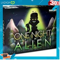 [ ถูกที่สุด. ลด 30% ] การ์ดเกม ONE NIGHT ALIEN Board Game บอร์ดเกม เกมโค่นอำนาจ ฉบับภาษาอังกฤษ .ของเล่น ถูก ตัวต่อ โมเดล.