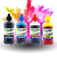 น้ำหมึกเติม Ink jet ยี่ห้อ COMPAT For Epson ปริมาณ 100ml.