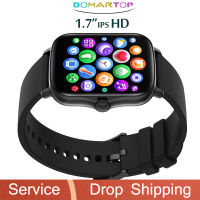 Wholesale  Top1 Smart Watch Men Women P8 Plus 1.7 inch Full Touch Fitness Tracker 190mAh Long Battery Smartwatch Y20 PK P8