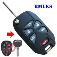 สำหรับ Captiva 2011 Refitting เปลือกรีโมกุญแจแบบพลิกสำหรับ Buick G-C สำหรับ Chevrolet สำหรับ Cadillac Pontiac Saturn 5 6 Buttons 22733524