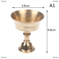 Snoopy Multi-Size Golden copper Alloy candle Holder แท่งเทียนประดับบ้าน