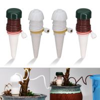 1-24PCS Garden Ceramic Self Watering System Potted Plant Drip Irrigation Kit Indoor Outdoor Bonsai Spike Stake Waterer Tool Watering Systems  Garden H