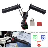 Black motos Motorcycle handlebar Electric Hot Heated Grips Handle Handlebar Warmer manillar motocicleta hot sale