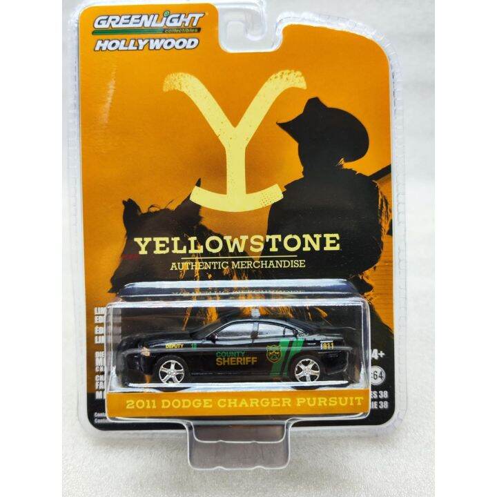 พร้อมส่ง-ไฟสีเขียว-1-64-yellowstone-2011-dodge-war-horse-charger-18-county-deputy-sheriff