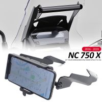 ที่ยึดแผ่น GPS ที่จับโทรศัพท์มือถือการสนับสนุนการเดินเรือสำหรับ HONDA NC750X NC 750X NC 750X2016 2017 2018 2019 2020