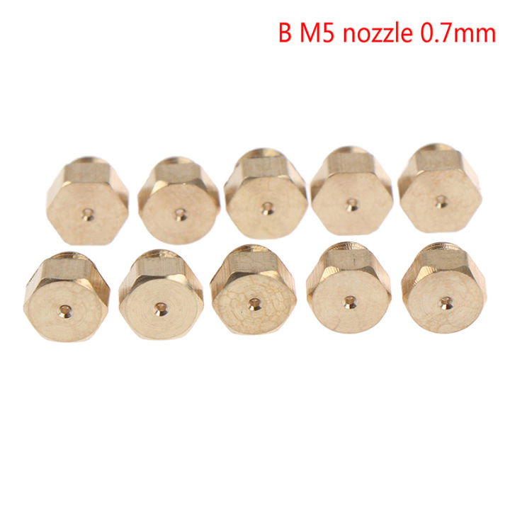 10 Pcs M5 Gas Water Heater Accessories Natural Gas Water Heater Nozzle