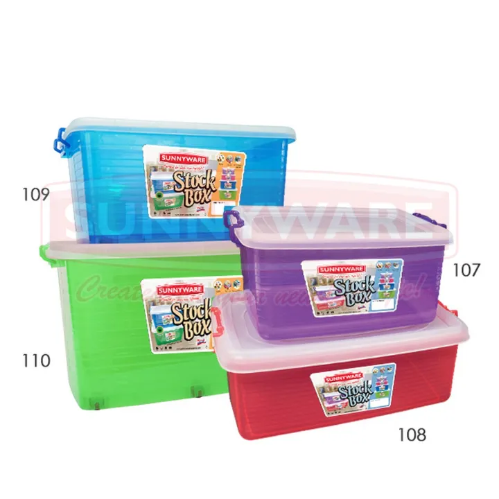 1pc Storage Box - medium (20 liter) / Stock Box 20L Storage Box storage ...