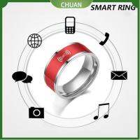 CHUAN ใหม่ อุปกรณ์โทรศัพท์ Android กันน้ำ เทคโนโลยี อัจฉริยะ Wearable Connect สมาร์ท NFC Finger Ring