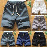 CODna68138 Men Sport Shorts Fashion Plain Color Lace-up Casual Summer Comfortable Breathable