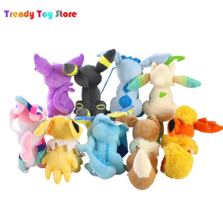 22cm-pokemon-peluche-bambole-giocattolo-kawaii-glaceon-leafeon-umbreon-espeon-jolteon-vaporeon-flareon-eevee-sylveon-giocattoli-per-bambini-regalo