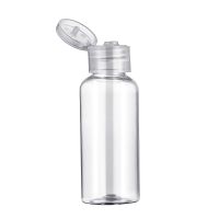 30ml/50ml/100ml Plastic Bottle Travel Flip Transparent Sub-bottle Liquid Shampoo Clear Makeup Container Multifunctional Bottle