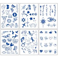 【YF】 Herbal Semi Permanent Tattoo Stickers Juice Lasts 10-15 Day Male Female Sexy