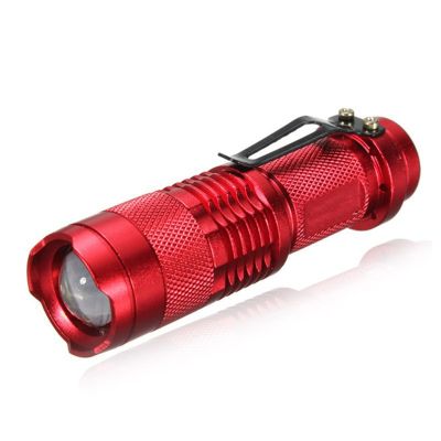 New!Tactical 7W 1200lm CREE Q5 LED Zoomable Flashlight