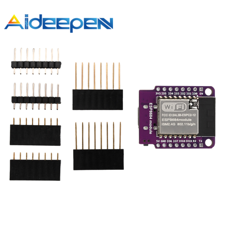 Aideepen Wemos D1 Mini ESP8266 ESP32 ESP32-C2 Devkit Serial WiFi ...