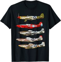 North American P51 Mustang Fighter Men Tshirt Short T Shirts Size S3Xl