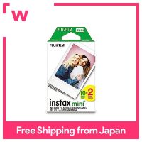 ฟิล์มสำเร็จรูปขนาดเล็ก FUJIFILM Instax แพ็คคู่ (สีขาว)