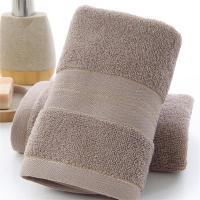 【CW】 Thickened bath towel increases water absorption solid silk soft affinity face