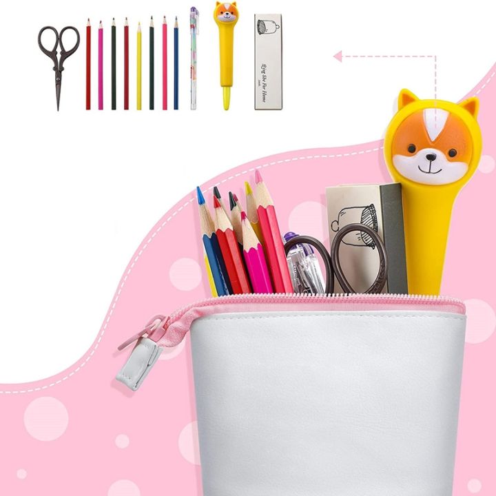 3-pieces-telescopic-pencil-case-standing-stationery-pencil-holder-canvas-dual-use-pop-up-stand-pencil-bags-with-zipper