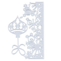 [Dream nylone] ANY 2 SAVE 5% Snowflake Lace/Christmas Bell Cutting Dies For Stamps Scrapbooking Stencils