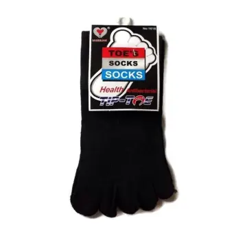 4 pair Toe socks No Show Five Finger Socks Cotton Athletic Running