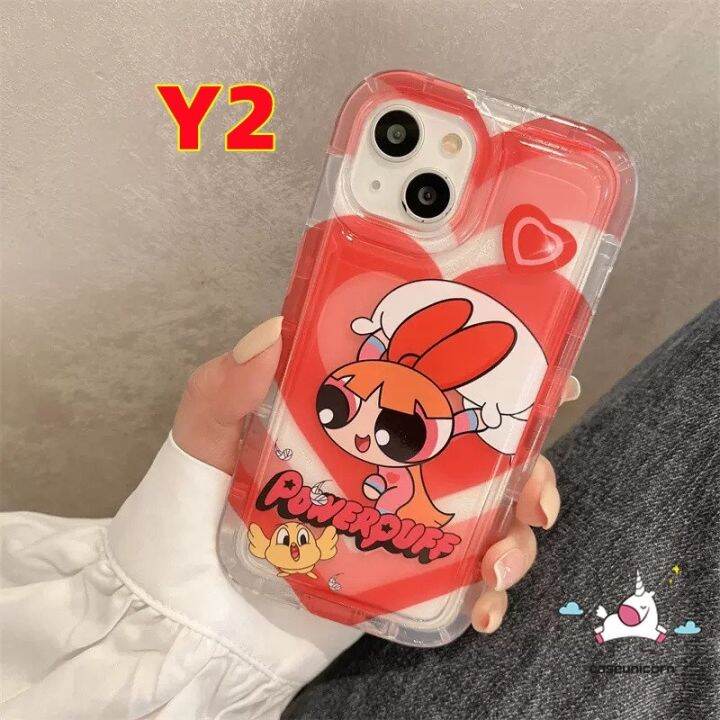 เคสโทรศัพท์มือถือแบบนิ่ม-ใส-กันกระแทก-ลายการ์ตูนเด็กผู้หญิงน่ารัก-หัวใจ-สําหรับ-iphone-14-13-12-max-xr-7plus-7-8-6-6s-x-xs